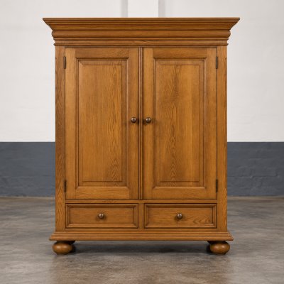 Tweedehands Antiekekast – 200×140×60 cm – Schatkamer – Bruin