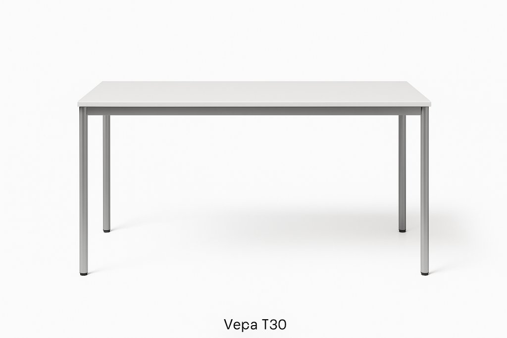 tweedehands Vepa T30 tafel wit grijs