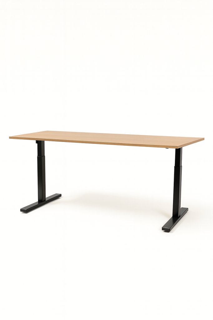 Tweedehands bureau 160x80 cm, hoogte instelbaar zit/sta