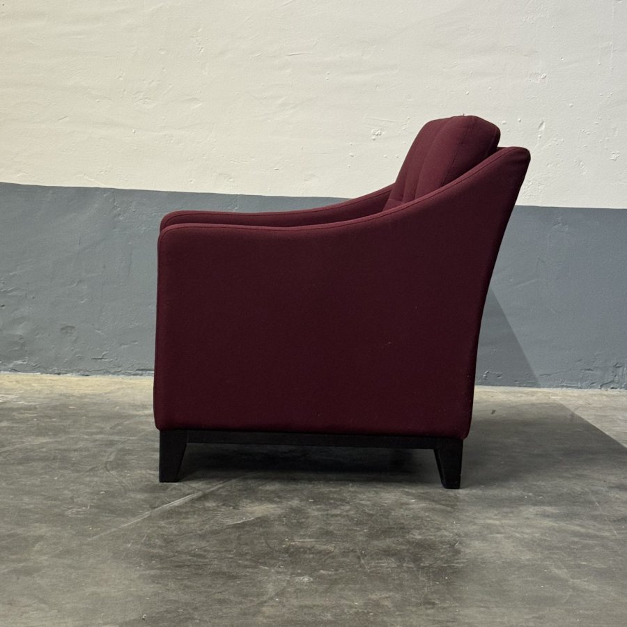 Tweedehands Satelliet fauteuil donkerpaars – stijlvol comfort - Afbeelding 4