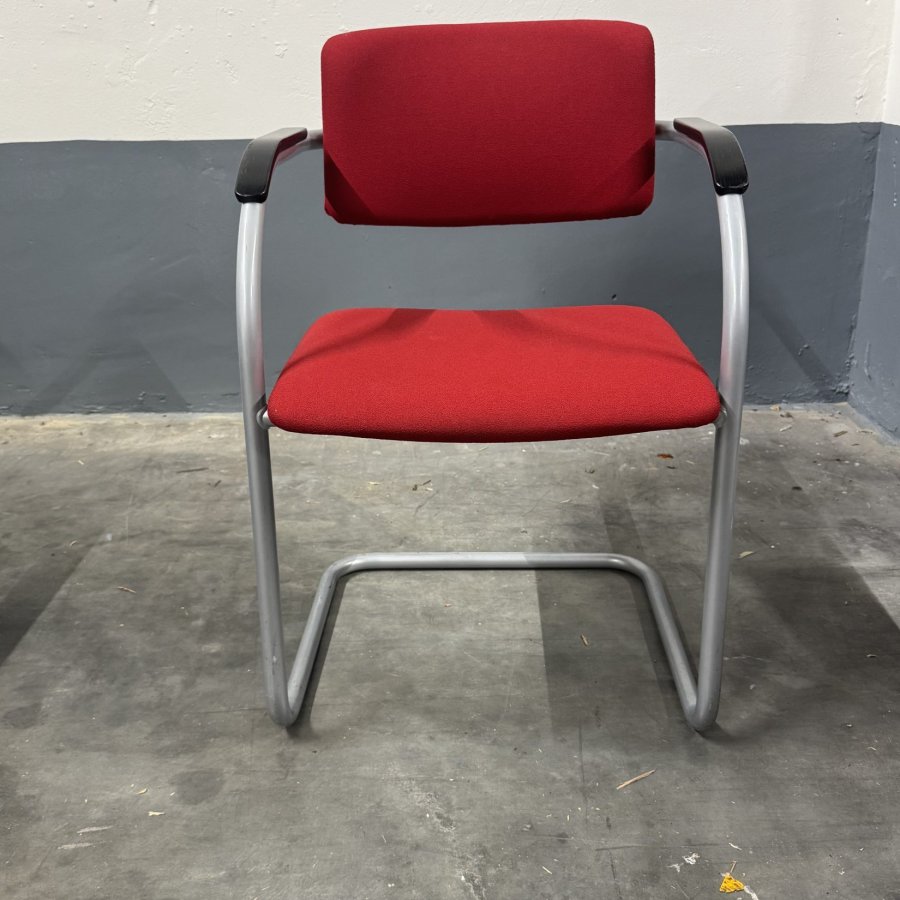 Tweedehands Lande Cole stoel rood – vergaderstoel - Afbeelding 4