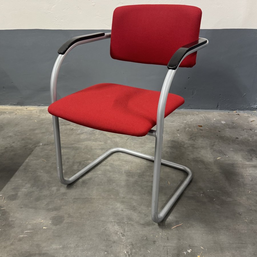 Tweedehands Lande Cole stoel rood – vergaderstoel - Afbeelding 3
