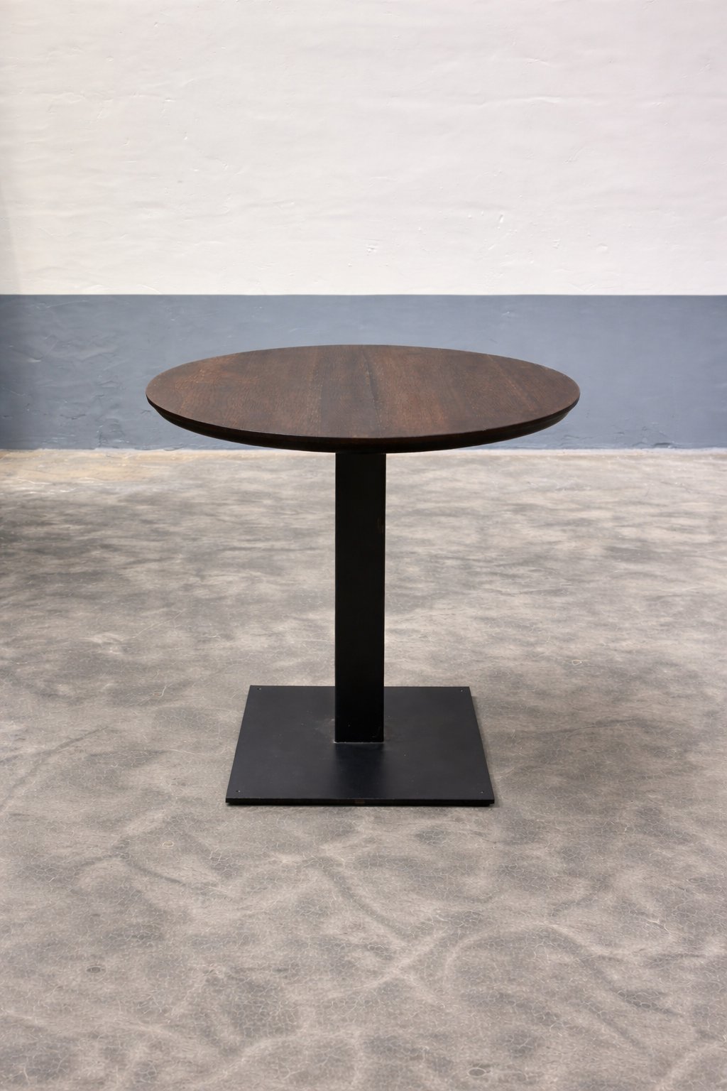 Tweedehands Ronde Tafel – Ø60 cm – PMP – Donker Hout - Afbeelding 2