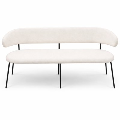 Tweedehands Bank – 140 cm Breed – PMP – Wit