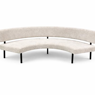 Tweedehands Bank – 225 cm Breed – PMP – Wit