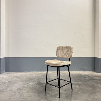 Tweedehands Barkruk – 65 cm – Parker – Crème