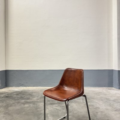 Tweedehands Kantinestoel – Schatkist – Bruin