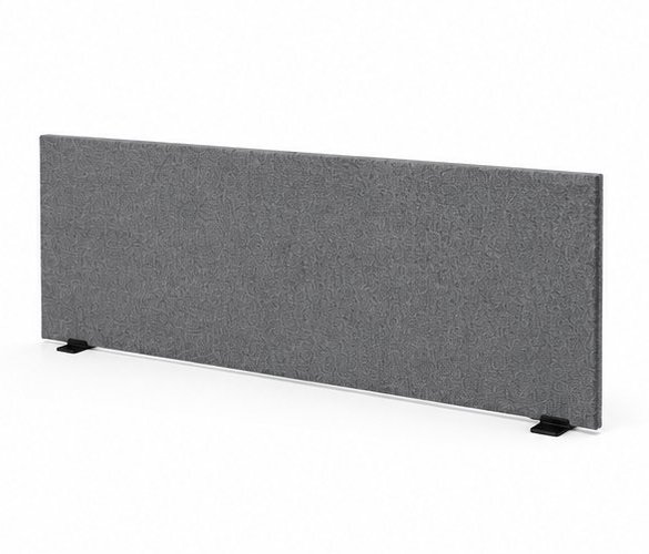 Tweedehands Bureaupaneel - 180 x 60 cm - Grijs - Afbeelding 3