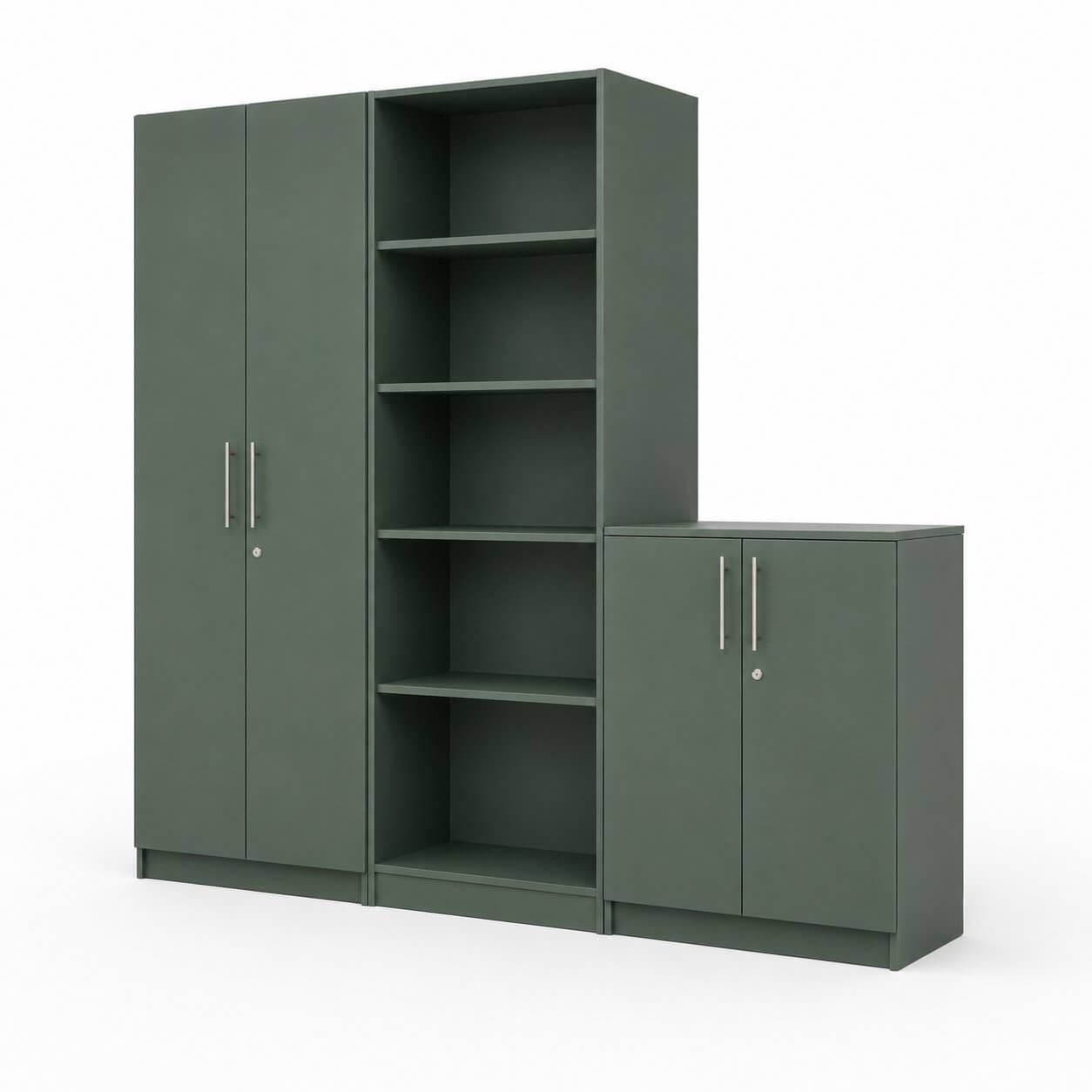 tweedehands Modulaire Opbergkast – Groen - Afbeelding 2