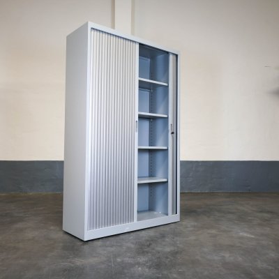 Tweedehands Archiefkast - 120 x 195 x 45 cm - Robberechts - Grijs
