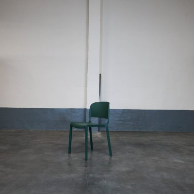 Tweedehands Kantinestoel - Dome - Groen