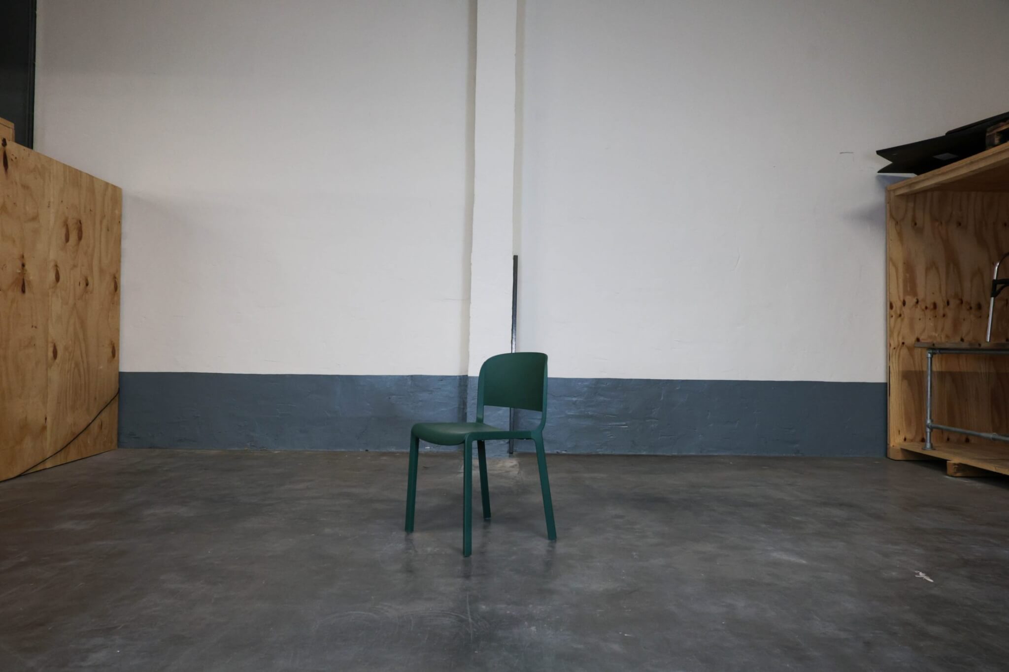 Tweedehands Kantinestoel – Dome – Groen