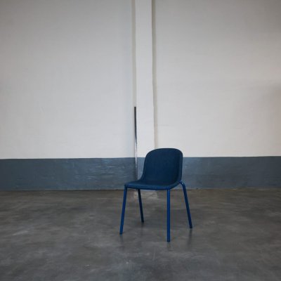 Tweedehands Kantinestoel - deVorm - Blauw