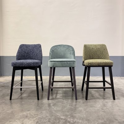 Tweedehands Set - 3 barkrukken - schatkamer - 65 cm