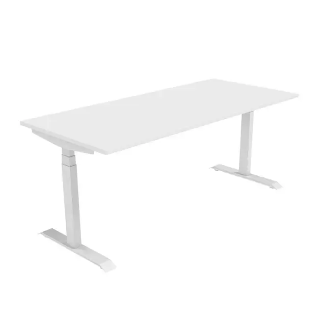 Nieuw Venta Elektrisch Zit-Sta Bureau 140x80 cm – Wit
